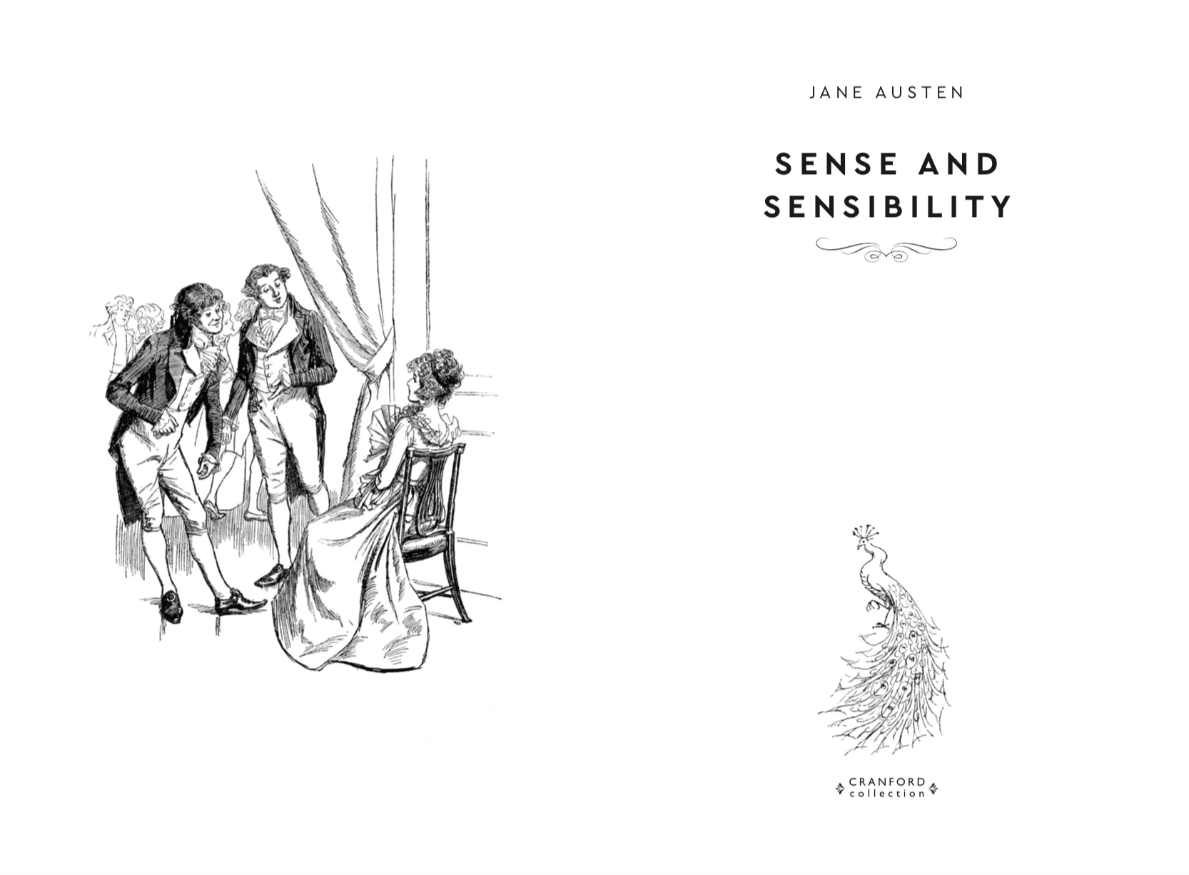 Jane Austen - Sense and Sensibility - Sprayed Edges - Image 4