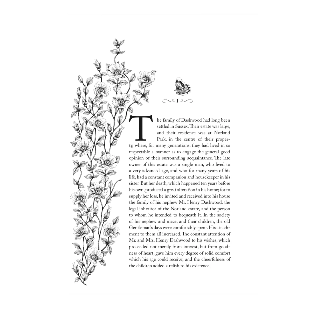 Jane Austen - Sense and Sensibility - Sprayed Edges - Image 5